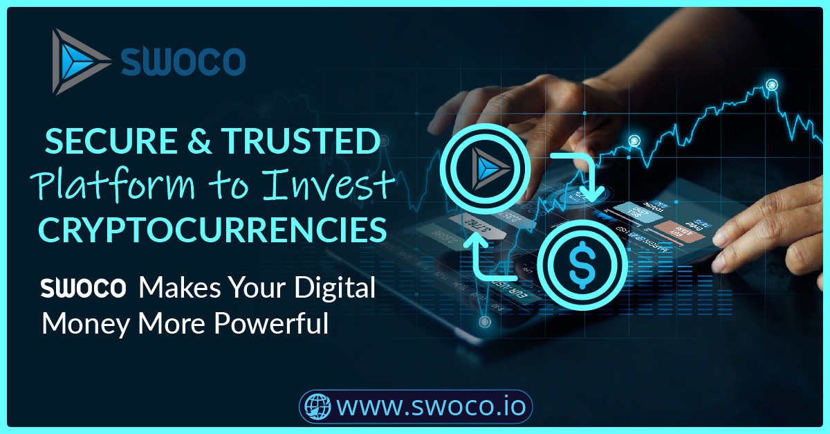 Swocoio's tweet image. Swoco is the most secure and trusted platform used to invest in #cryptocurrencies. Get Swoco, and make your digital currencies more powerful in faster.
swoco.io
.
#cryptocurrency #CryptocurrencyExchange #Digital #currency #Opportunity #transaction #investment