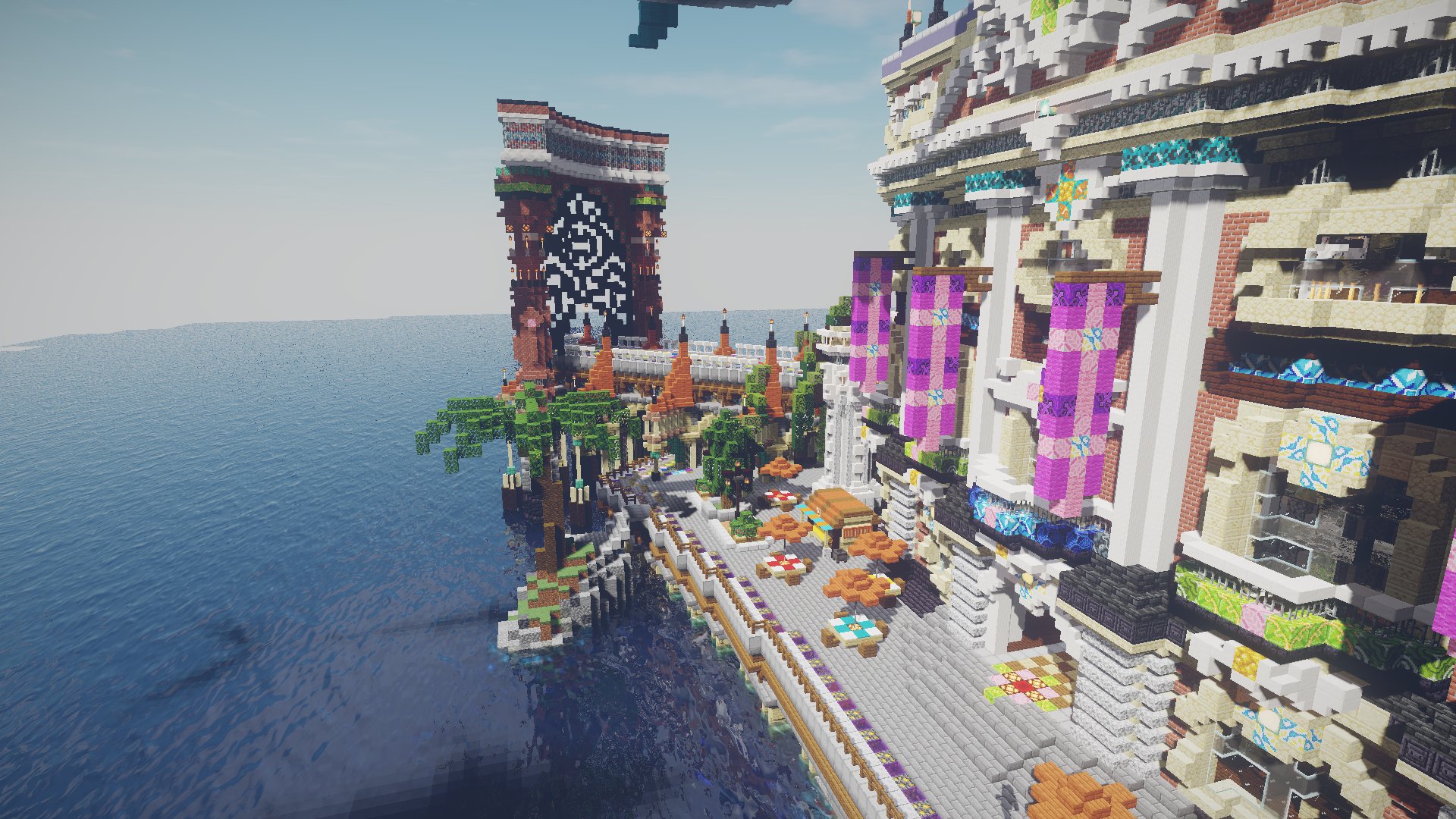 ぷっこ村のししゃも 海に浮かぶロビー 面白い形になりまんた マイクラ マインクラフト Minecraft建築コミュ バニラ建築学部 Minecraft T Co Ewtcthktz2 Twitter