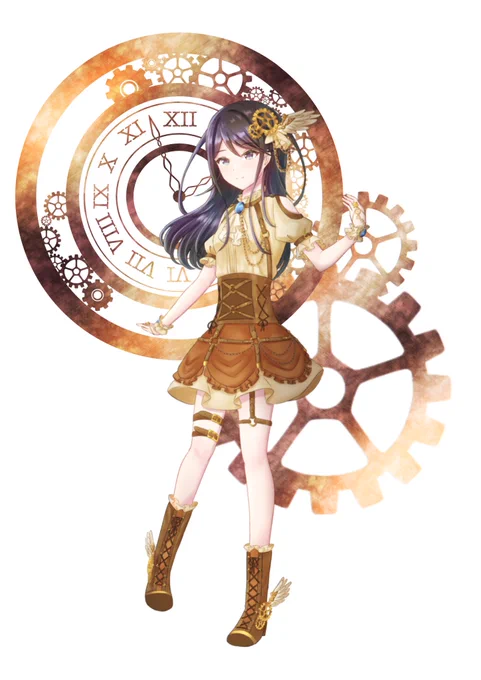 スチームパンク一歌_(:3 」∠)_
#星乃一歌
 #prsk_FA 