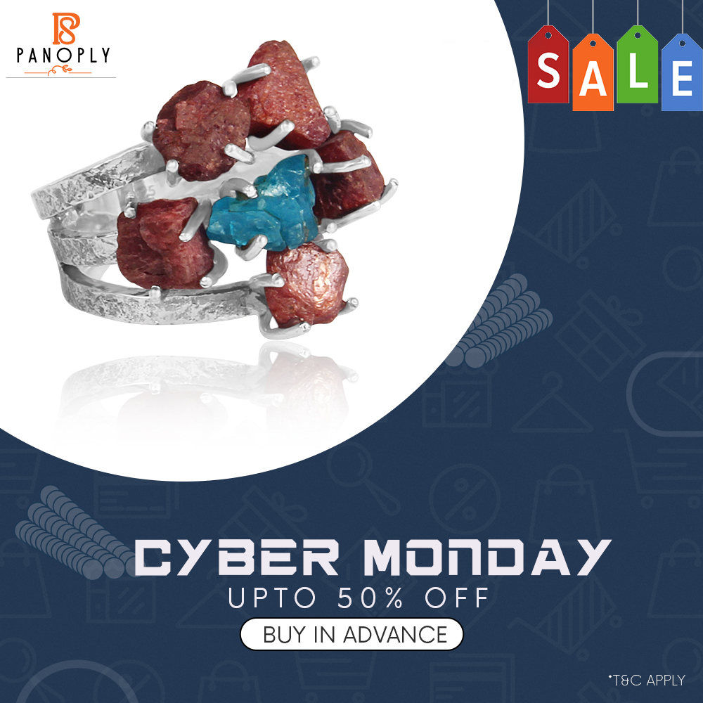PanoplySilver's tweet photo. Cyber Monday!

A Sale Worth Shopping.

Grab 50% Discount On Each Order At This Cyber Monday.

Shop Now @ https://t.co/SMYjFSnCu3

#cybermonday #cybermondaydeals #cybermondaysale #cybermondayjewelry
#jewelrystore #jewelryshop #jewelry #fashion #jewellery #earrings #necklace https://t.co/wc4o8eQpZ6