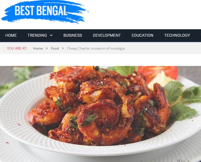 best_bengal's tweet photo. Cheap Charlie: museum of nostalgia
#Food
#CheapCharlie
#KeralaFriedPrawns
#Kolkata

Link: https://t.co/HQLXnLFBjE https://t.co/G8fxvvcbEt