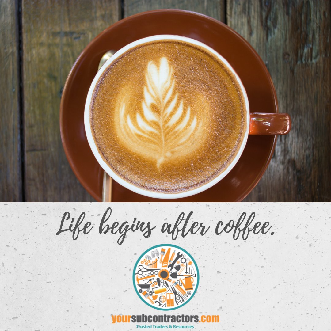 #DidYouKnow the average American spends approx. $2,130* on coffee and the average Brit £2,210*! That’s around $1,637 or £1,845 MORE than an annual £365 subscription at YourSubcontractors.com!

*via PerfectBrew.com and caffesociety.co.uk