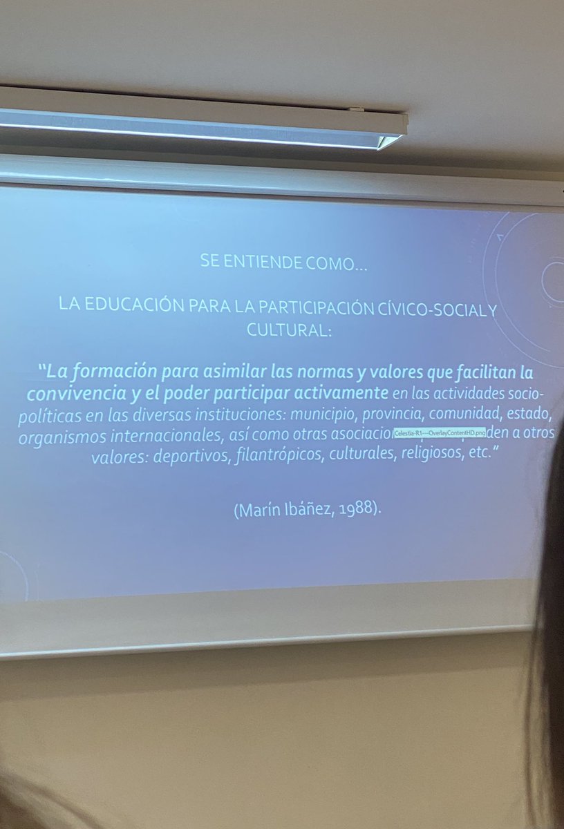 anaaabaad2's tweet photo. Para mi la educación para la participación cívico-social y cultural es un proceso en el que las personas se forman para poder entender tanto las normas como los valores que facilitan la convivencia y el participar en las actividades sociopolíticas. 
#IPS21 #L2 @Lopez_Noguero https://t.co/pfwnJ5tlds