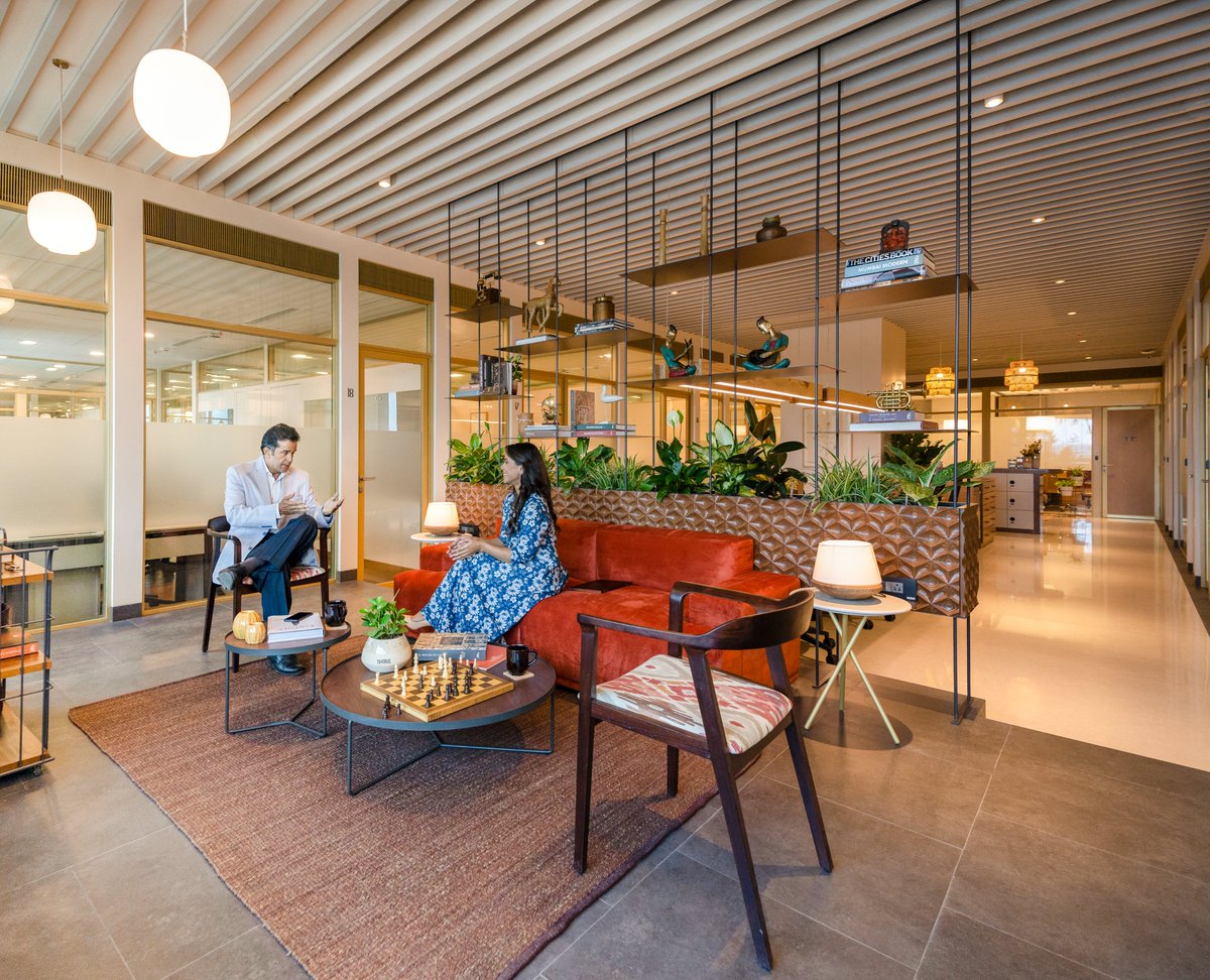 DextrusOfficial's tweet photo. #Dextrus #BKC lounge is the perfect spot to unwind with your colleagues after a hard day of work.
Join us and enjoy #MoreConversations
#dextrusworkspace #cowork #coworking #coworkingspace #coworker #coworkingspaceindia https://t.co/1ctY92vQgm