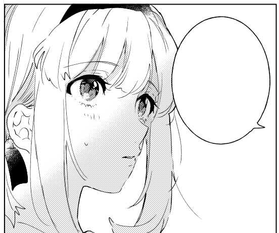 今までは1種類のペンでペン入れしていましたが7話あたりからちょっとずつ2種類で描いていて、8話は半々くらい。摸索中です #おどりば 