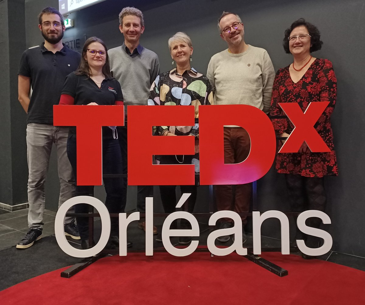 Univ_Orleans's tweet photo. L'@Univ_Orleans est ravie d’avoir été #partenaire de cette édition #Parenthèse(s) du @TEDxOrleans
Félicitations aux #speakers de cette 5ème édition
👏Christine Rouselle (labo PRISME @Univ_Orleans &amp; @insacvl)pour s’être lancée dans cette aventure
#fiersdenoschercheurs #RechercheUO https://t.co/hpXe6uQ9TV