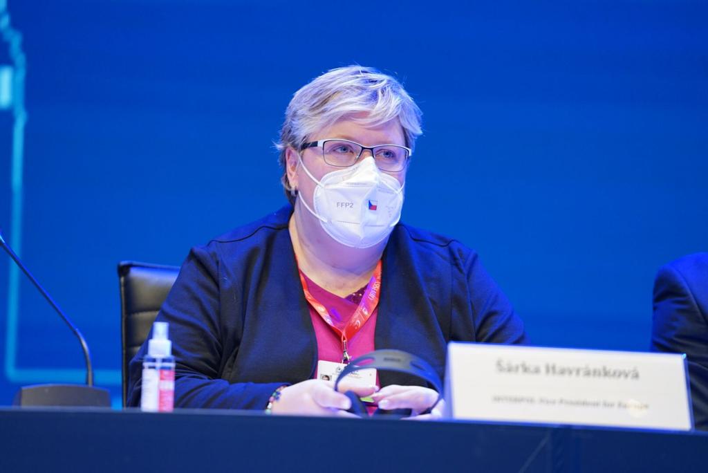 SarkaHavrankova's tweet photo. The ideal of #INTERPOL is a story of the commitment of #lawenforcement officers from #195membercountries, working together to make the world a safer place. #INTERPOLGA #INTERPOLelections #INTERPOLpresident https://t.co/H8GzKRfrsn