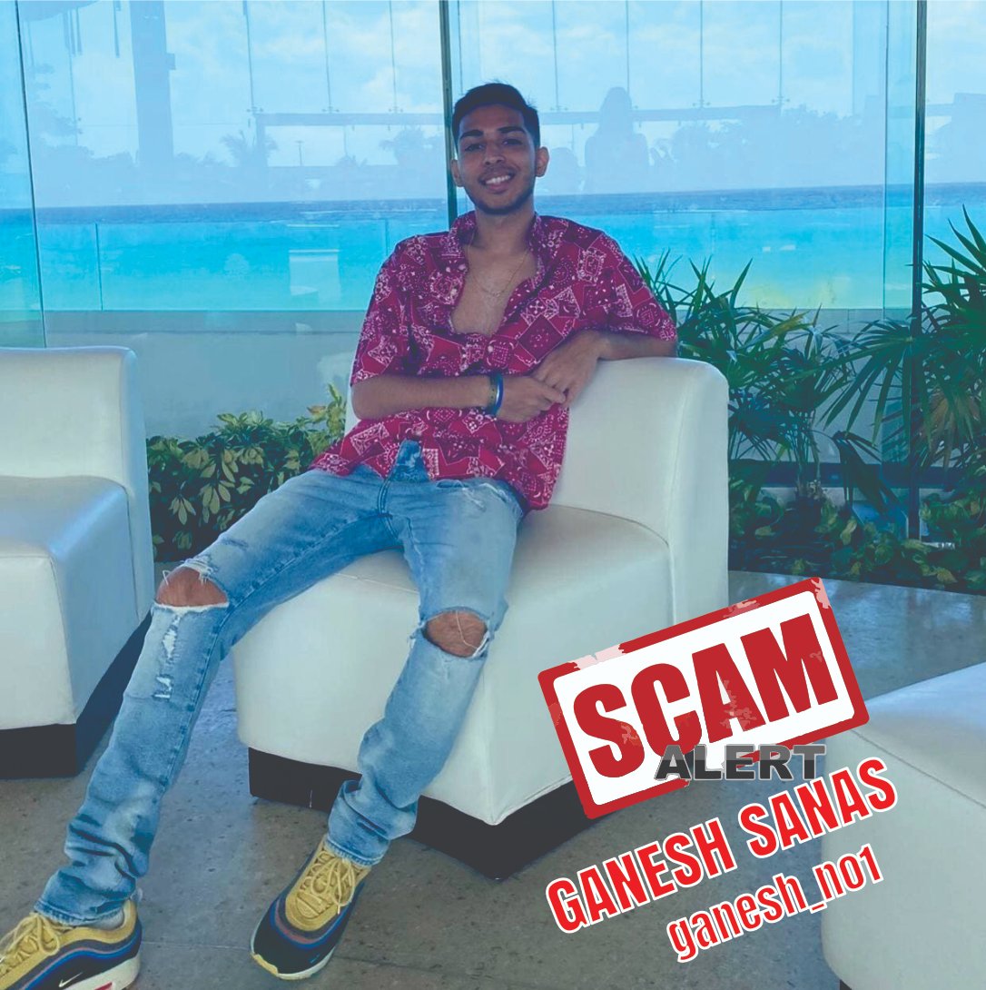 AmbitionGaurang's tweet photo. To save other people and urge to not invest money on name of "GANESH SANAS" profile he is SCAMMER.
We need to shout out for this SCAMMER in market so , nobody loss their money.
For More Please Read ALT Description.
#onlinescam #forexscammer #GaneshSanas
#criptoscam https://t.co/dYX9VJJcK7