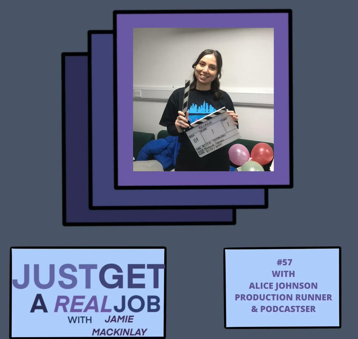 justgetarealjob's tweet image. 🚨 Episode 57 🚨
This week I spoke with the brilliant @al_johnson9  about lots of interesting things including working in TV and the pressure that comes with forging a creative career. 
Links below or find us wherever you get podcasts from 🌟🌟🌟