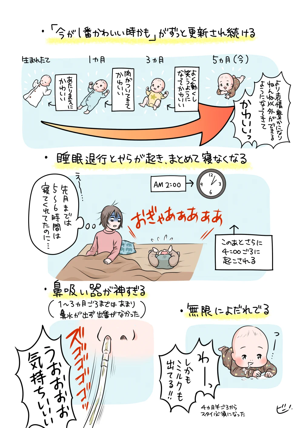 子育てあるある？人間を５ヶ月強育ててみてわかったこと！