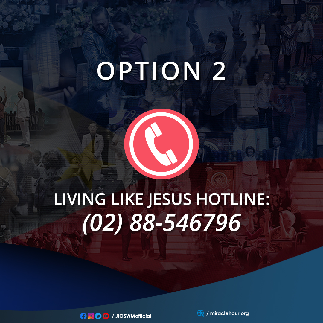 JIOSWMofficial's tweet photo. LIBRENG GAMUTAN PARA SA LAHAT! Ito ang ilang paraan upang ikaw ay makasama sa gaganaping living like Jesus Nationwide Healing sa November 28, 2021 (Linggo).
#LibrengGamutan 
#NationwideHealing2021 https://t.co/YxkjZhELAw