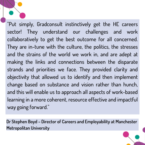 Gradconsult's tweet photo. Fantastic testimonial from our brilliant client @SBoydUK🙏 https://t.co/hjT3hMzcXC