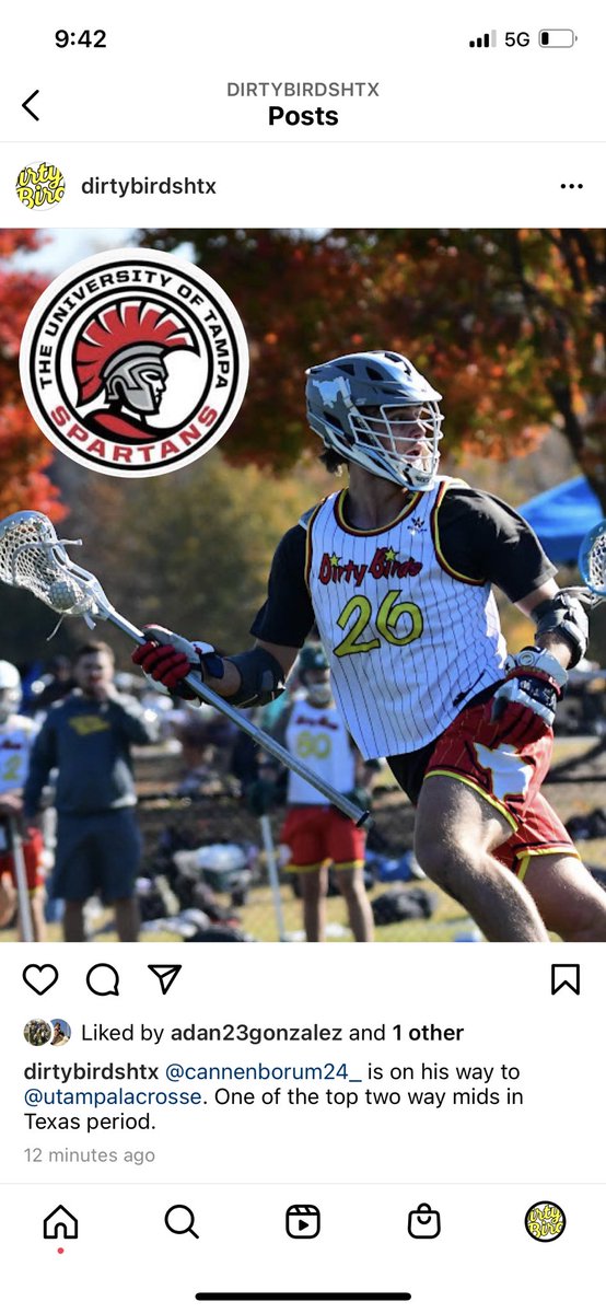 2022 midfielder Cannen Borum is on his way to @TampaMLax. Proud of this man.