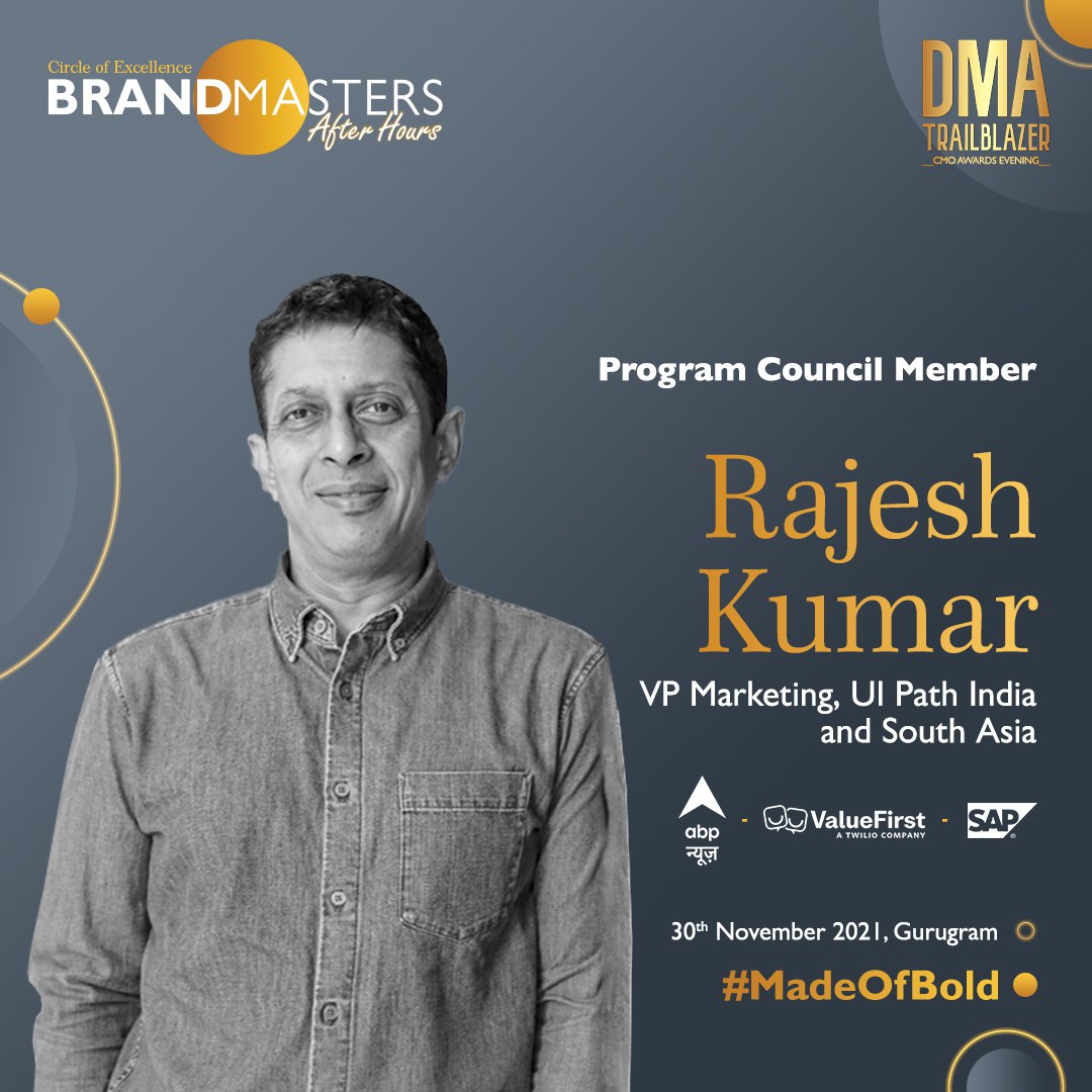 rajeshkjindal's tweet photo. It's been enriching to be a part of DMAasia charter over last many years ... I am looking forward to discovering inspiring examples of Human &amp; Business leadership in harnessing the disruption of last 18 months , for shaping the next horizon for marketing
#Madeofbold https://t.co/If1auxBL4S