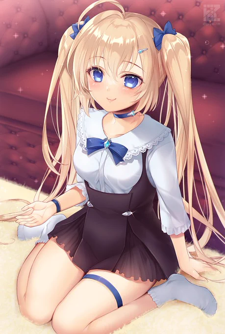 過ぎちゃったけど #いいツインテールの日 はこの娘で飾りたい🎀🎀 