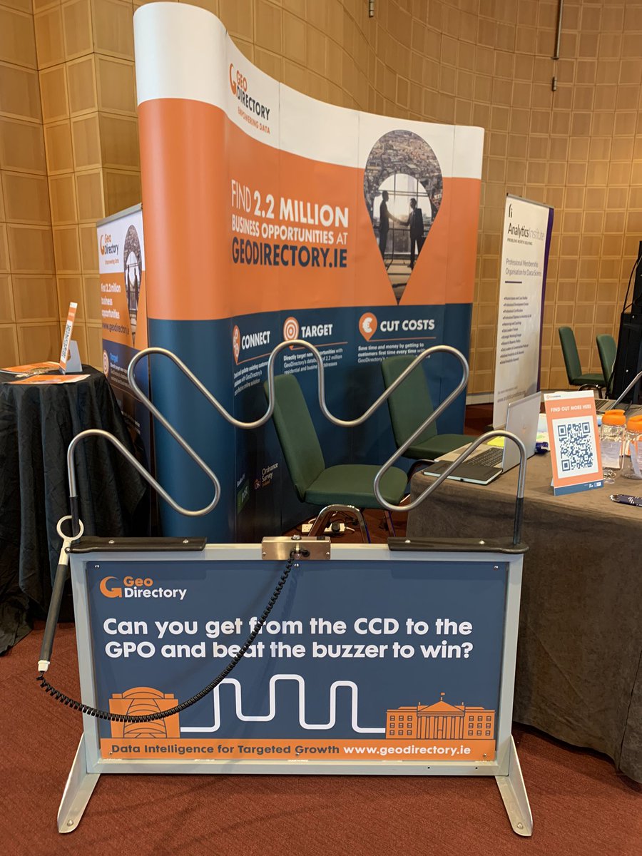 GeoDirectory_ie's tweet photo. Can you beat the buzzer? 🚨
Come try it out on Stand 13 at the #AnalyticsSummit21 https://t.co/0cfJDxrMSI