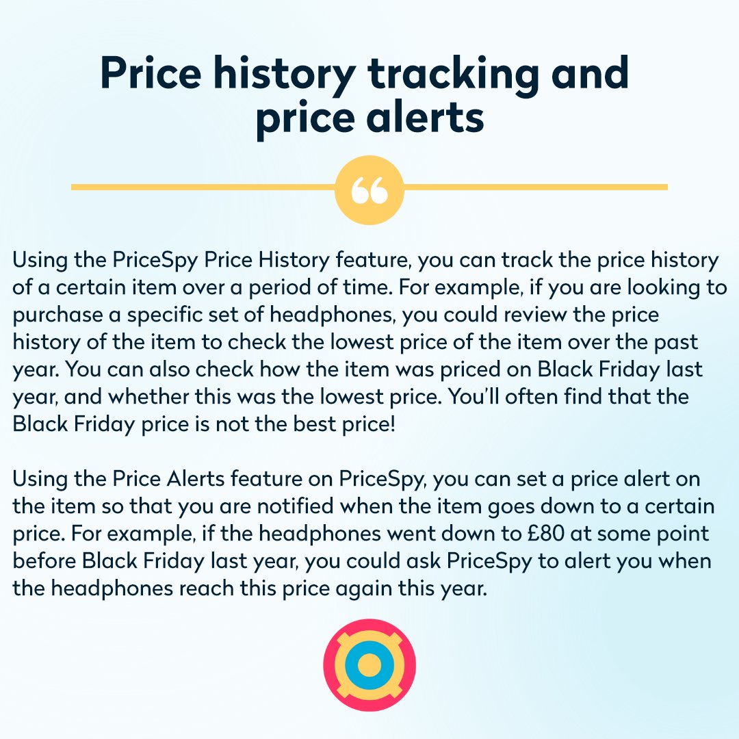 Slow Shopping! How to get the best deals before Black Friday! 🤩 

Read our Article below to become in expert shopper this Black Friday! 💙 👇🏼pricespy.co.uk/slow-shopping2…