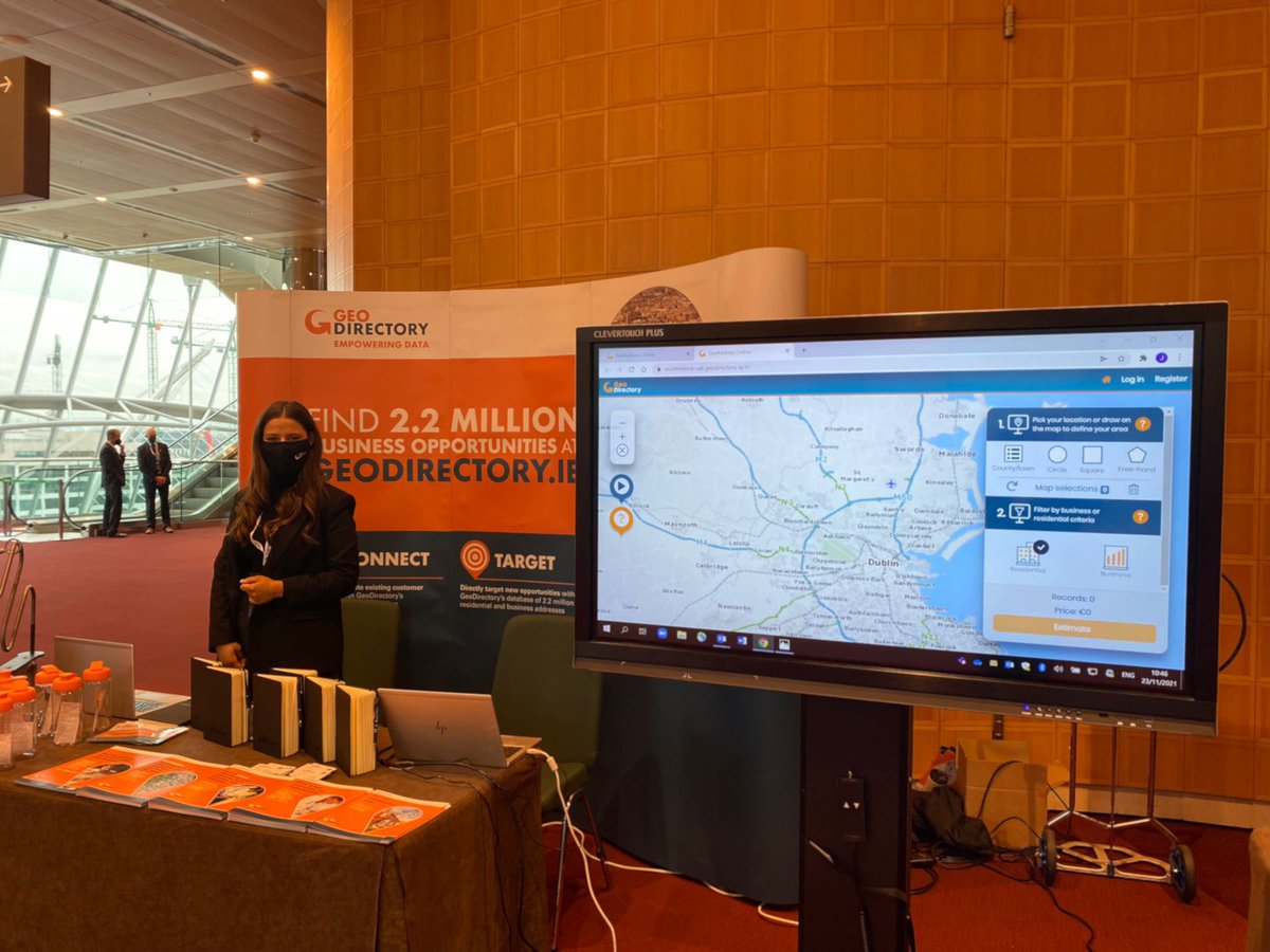 GeoDirectory_ie's tweet photo. All set here and ready to go at the #AnalyticsSummit21
Stop by stand 13 to say hi and your chance to win a prize 🎖 https://t.co/WxIt7zG7Ix
