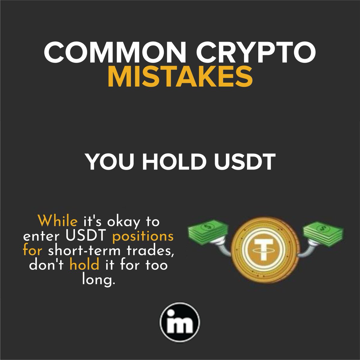 imc_token's tweet photo. Have a look at one of the common crypto mistakes.
-----
๐ https://t.co/qDgeNnnGV4
.
#imctoken #globalimclife #digitalfinance #digitalfinanceecosystem #cryptomarketing #crypto #realutilitycrypto #imc #convenience #financialfreedom #paymenttool #anytime #online #local #anywhere https://t.co/tppdtruaut