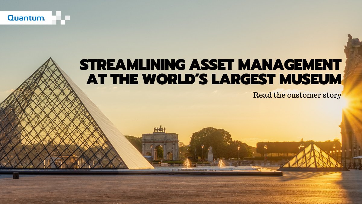 “CatDV’s Worker Node provides powerful tools that organize media on our SAN, while the CatDV Web Client provides access to the media throughout the Louvre, making search and retrieval very simple.”

Read the customer story:  ow.ly/SnzP50Fzl7b