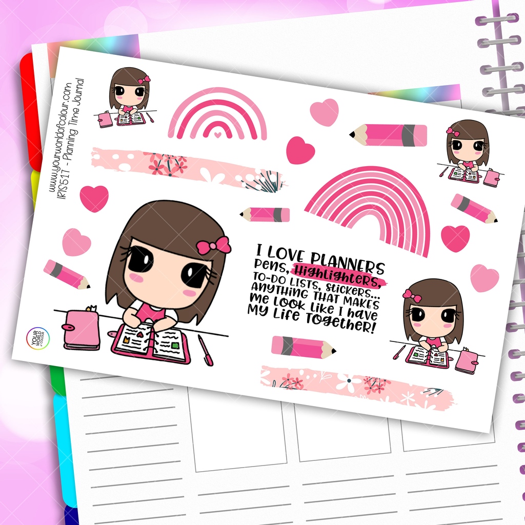 I love planning!! What's your favourite thing about planning?🥰 Check out our new journal sheets! 😍⁠
.⁠
#planneraddicts #stationery #filofax #plannerdecoration #washiwednesday #procreate #subscriptionbox #journalstickers #stationery #stationeryaddict #passionplanner