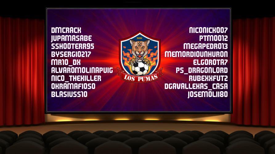 LosPumasAWA's tweet photo. ℹ️ Una vez cerrado el mercado presentamos a nuestra plantilla con la que competiremos en las siguientes ligas:

@VFOspain #Regional
@VlsEsports #Oro 
@LigaProClubes1 #3B
@EsportsVlg #Rubí
@SVLesports #Zafiro 

#VamosLosPumas https://t.co/N5tbbgH3jB
