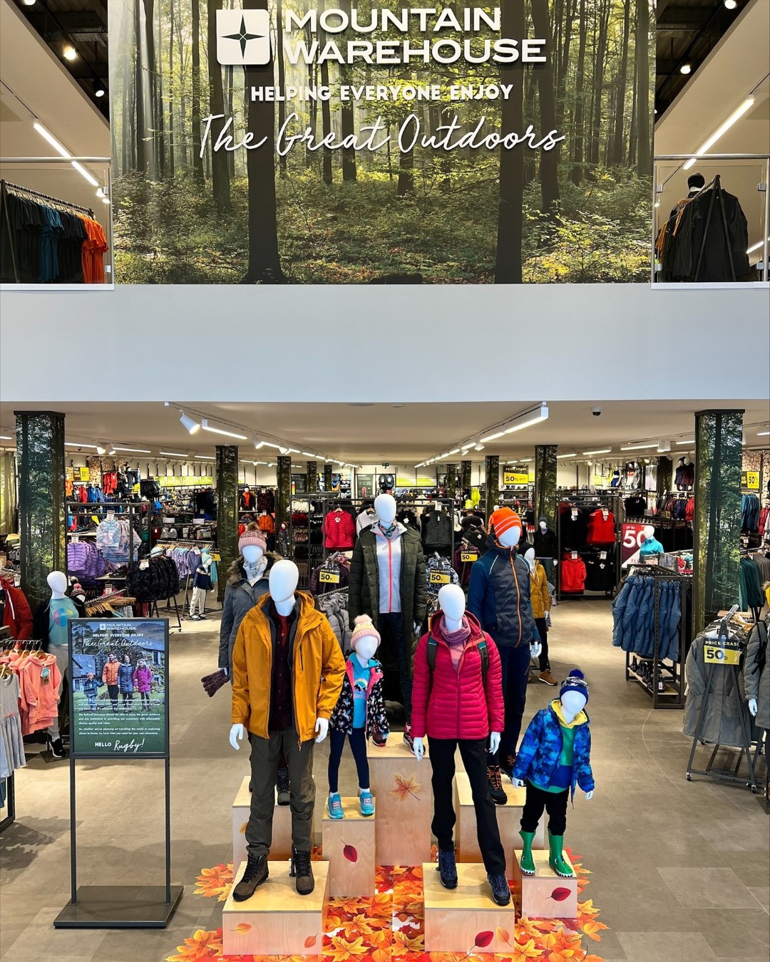 Mountain Warehouse on X: Did you know that we're offering up to 60% off  all Mountain Warehouse items in-store now? Come and see us in store this  week to check out our