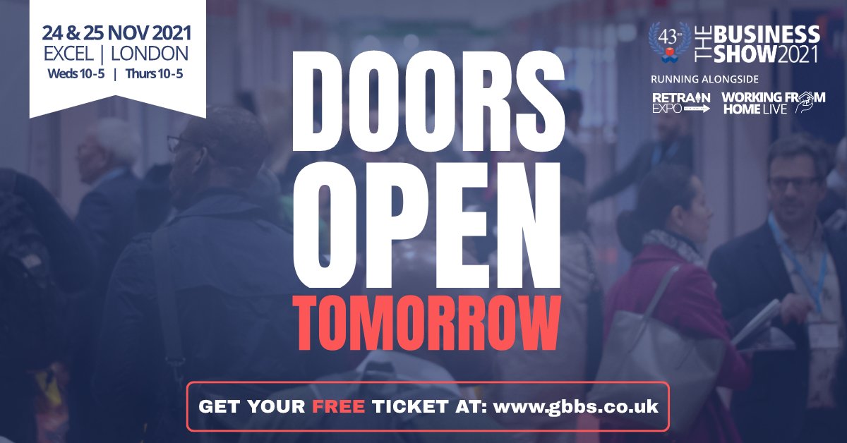 Not long to go until we will be exhibiting at the <a href="/TheBusinessShow/">The Business Show</a>! Come and talk to us. Let's start your sustainability fitness journey today! 

Register below!
greatbritishbusinessshow.co.uk

#TBSUK #Event #Tickets #JoinUs #SDG #Sustainability