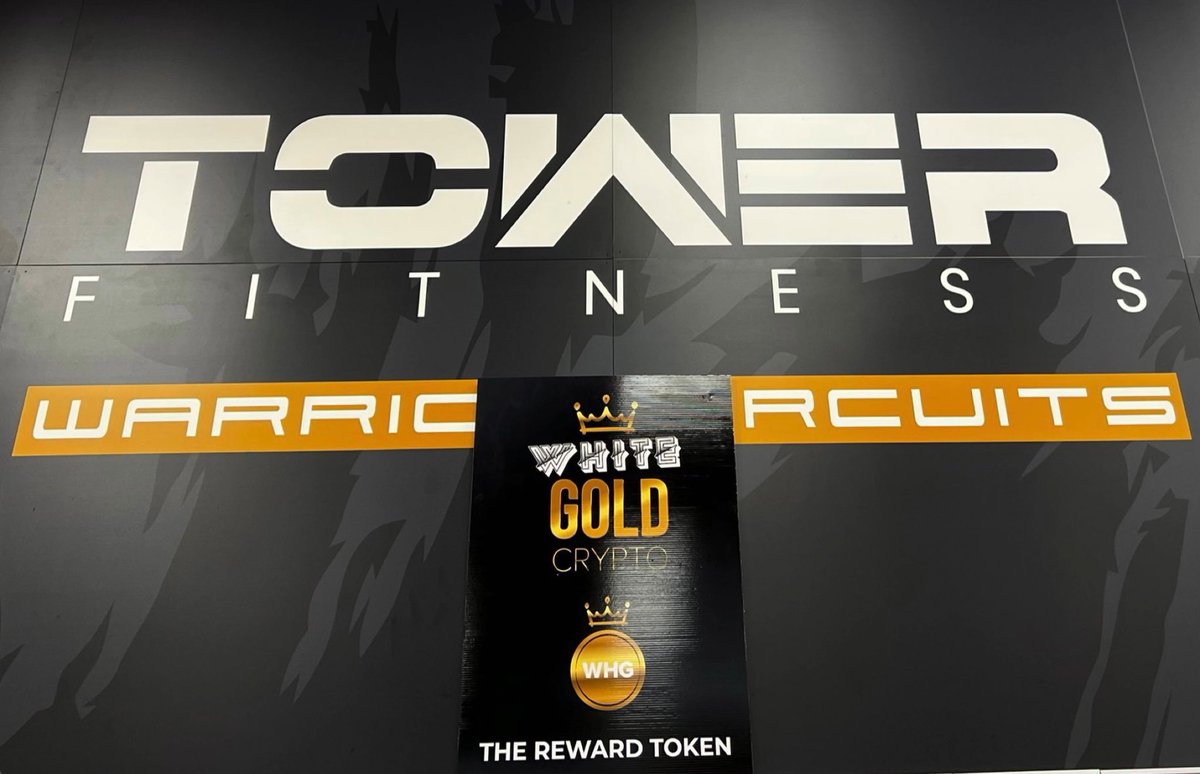 WhiteGoldWHG's tweet photo. Tower Fitness is the latest addition to the WhiteGold community 🥊 

#therewardtoken #cryptos #whitegoldcrypto #cryptotrading #cryptocurrency #cryptocurrencynews #cryptoinvestor #cryptocurrencies #crypto #cryptoworld #cryptonews #Cryptocurrency2021 https://t.co/hjk09oFbNp