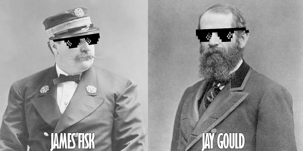 Sabías que una de las primeras veces que se utilizó el termino #BlackFriday fue en 1860 en Nueva York.

Dos tipos intentaron hacerse con todo el mercado del oro.

⚠️¡Spoiler!⚠️ Todo salió muy mal