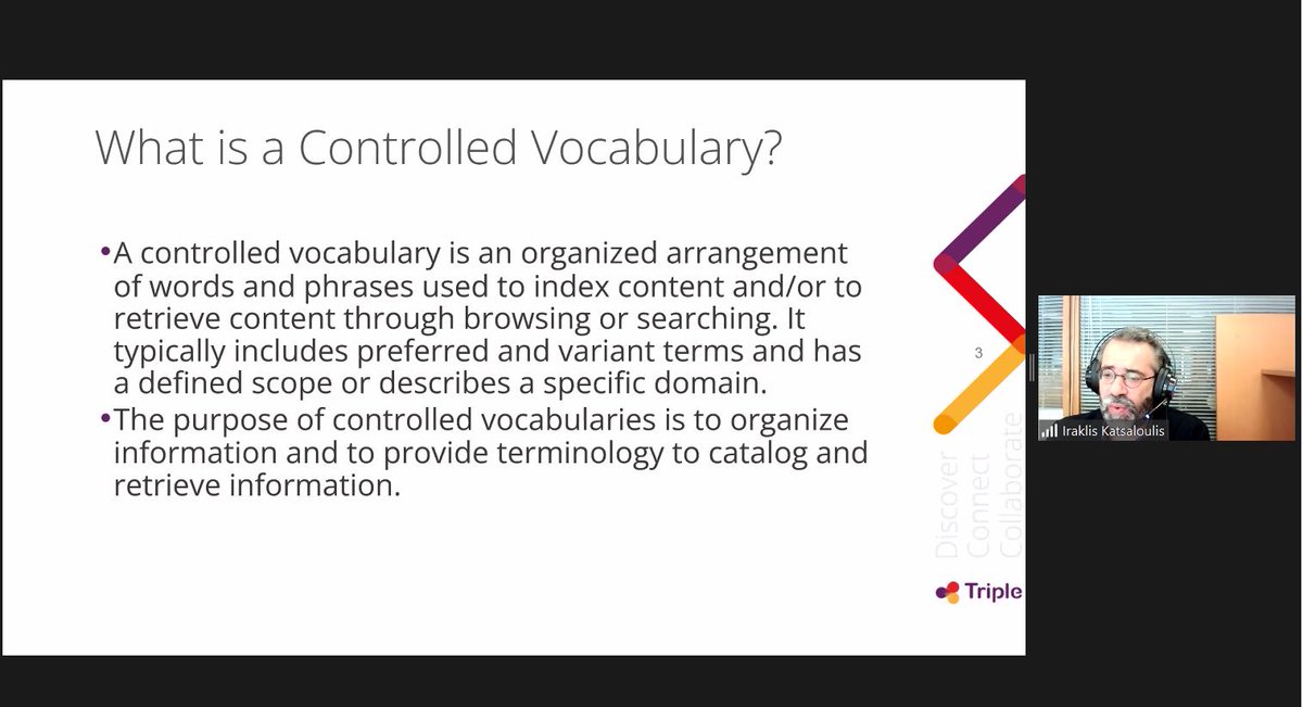 OPERASEU's tweet image. [TRIPLE] What are the challenges to creating a common vocabulary for the social sciences and humanities? First, how can a controlled vocabulary be defined?
#TRIPLEconferene #LCSH @librarycongress #multilingualism #SSH #HSS #SocialSciences #Humanities #SSHResearch @EKTgr @TripleEU