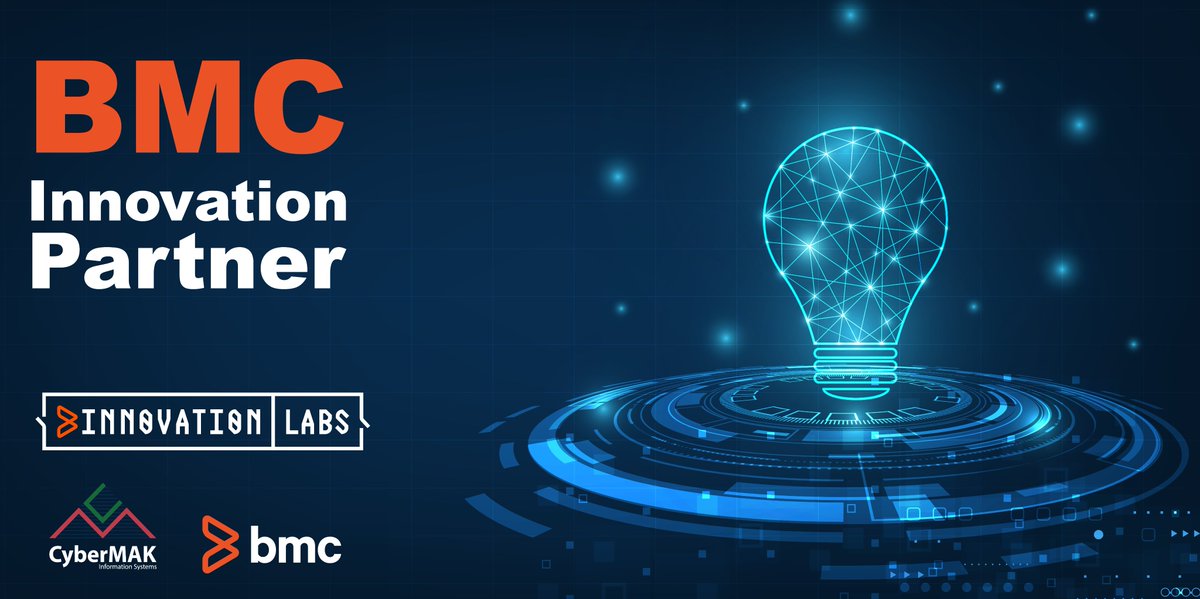 CyberMAKInc's tweet photo. CyberMAK is proud to be among the 1st global BMC Innovation Partners.
BMC Innovation Labs team and CyberMAK, constantly building innovative solutions for our customers, through close collaboration.
https://t.co/khxinLi6tX
#Innovationlabs #DigitalTransformation https://t.co/4X1sqcV5NQ