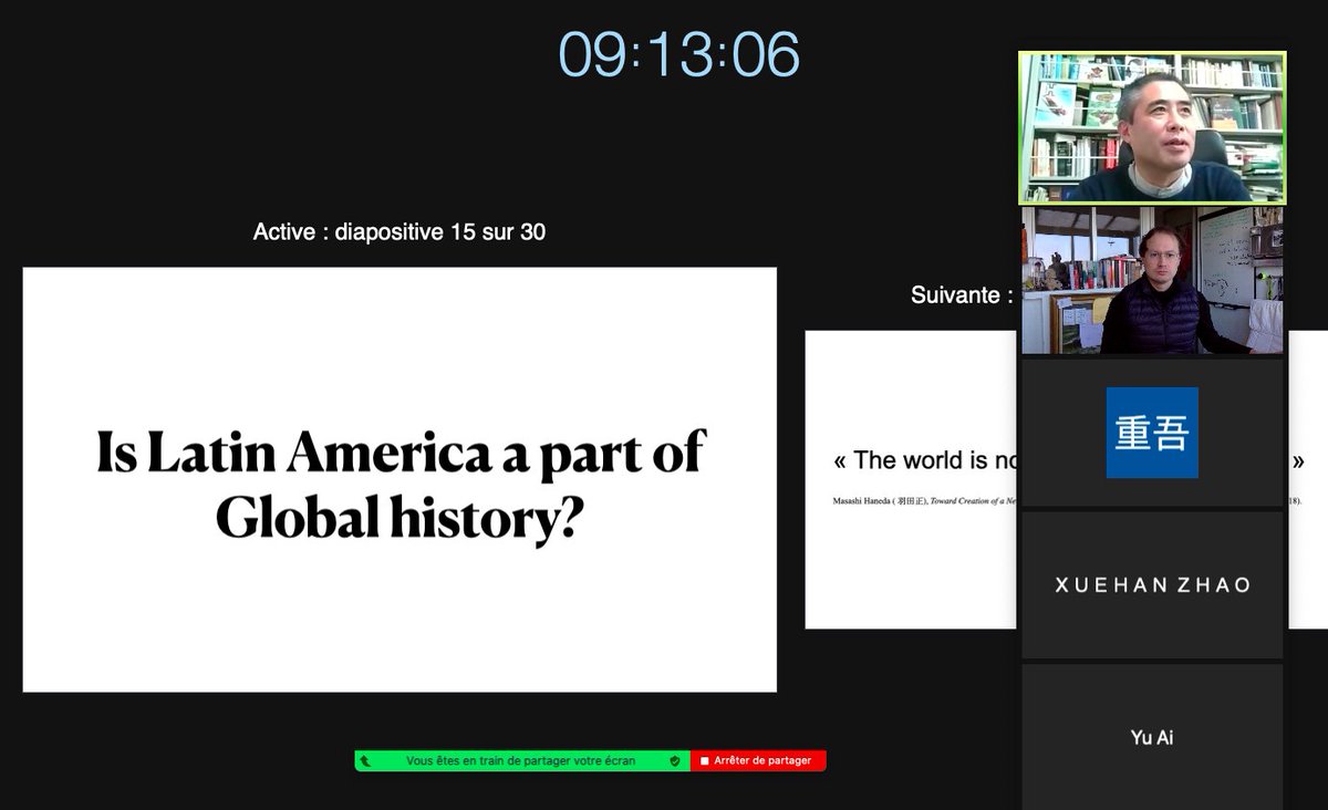 AprojectTog's tweet photo. Should we use the idea of empire to understand the global history of Latin America? One of the questions from Prof. @rojas_dan first course in https://t.co/uHbXGLR89z @TohokuUniPR    @ilcea4 @ExeterCIGH @TUL_Global https://t.co/09QC1UxNgK