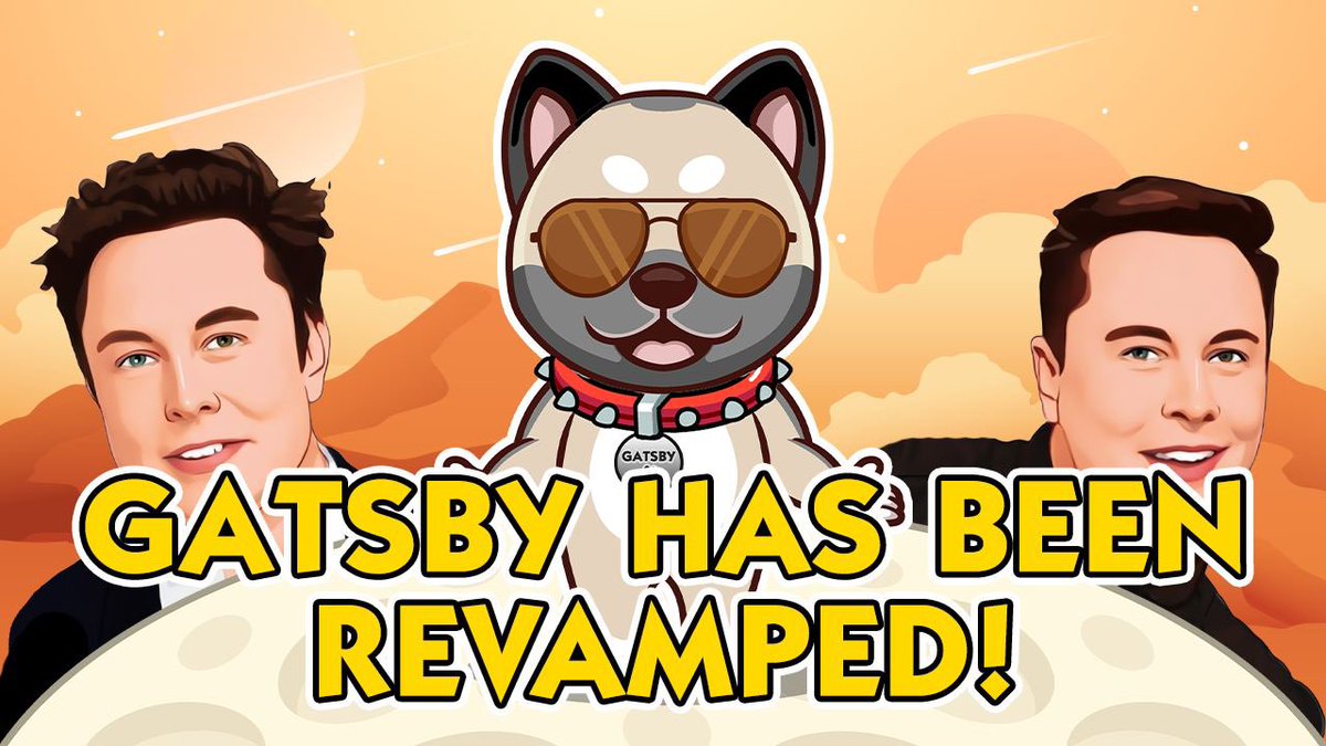 Gatsby_Inu's tweet photo. We would like to announce the revamp is ready!! we have new stickers a new logo and a brand new website https://t.co/ZNg6tITKnp i hope everyone is starting to understand how serious we are and how we will continue working and delivering and reaching new highs and lows❤️ https://t.co/nJh2Vt91r0