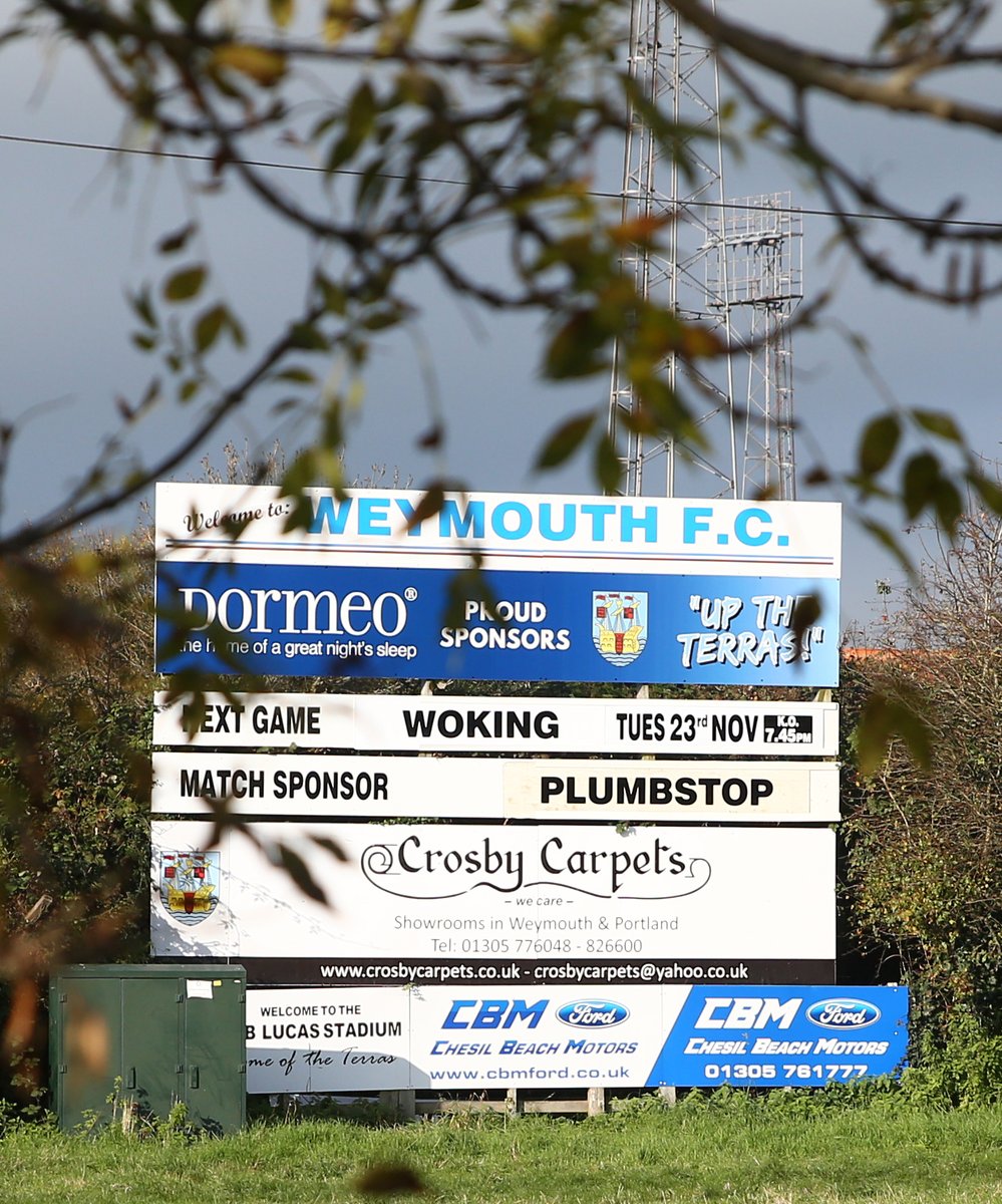 Weymouth FC tweet media