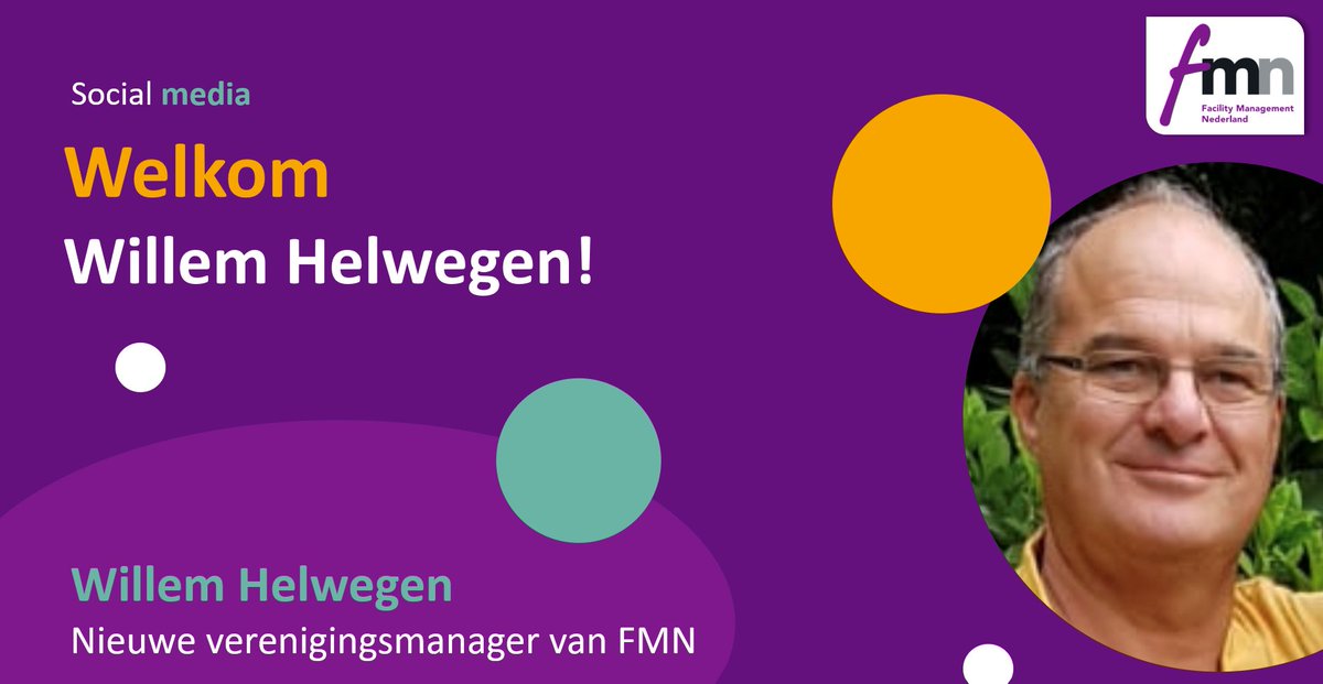 𝐕𝐚𝐧 𝐡𝐚𝐫𝐭𝐞 𝐰𝐞𝐥𝐤𝐨𝐦 Willem Helwegen!
Onze nieuwe Verenigingsmanager! De afgelopen weken werkte hij nauw samen met René de Vos, die het Verenigingsmanagement de afgelopen periode invulde. Lees meer over Willem  op onze website!

fmn.nl/nieuws/610-wil…