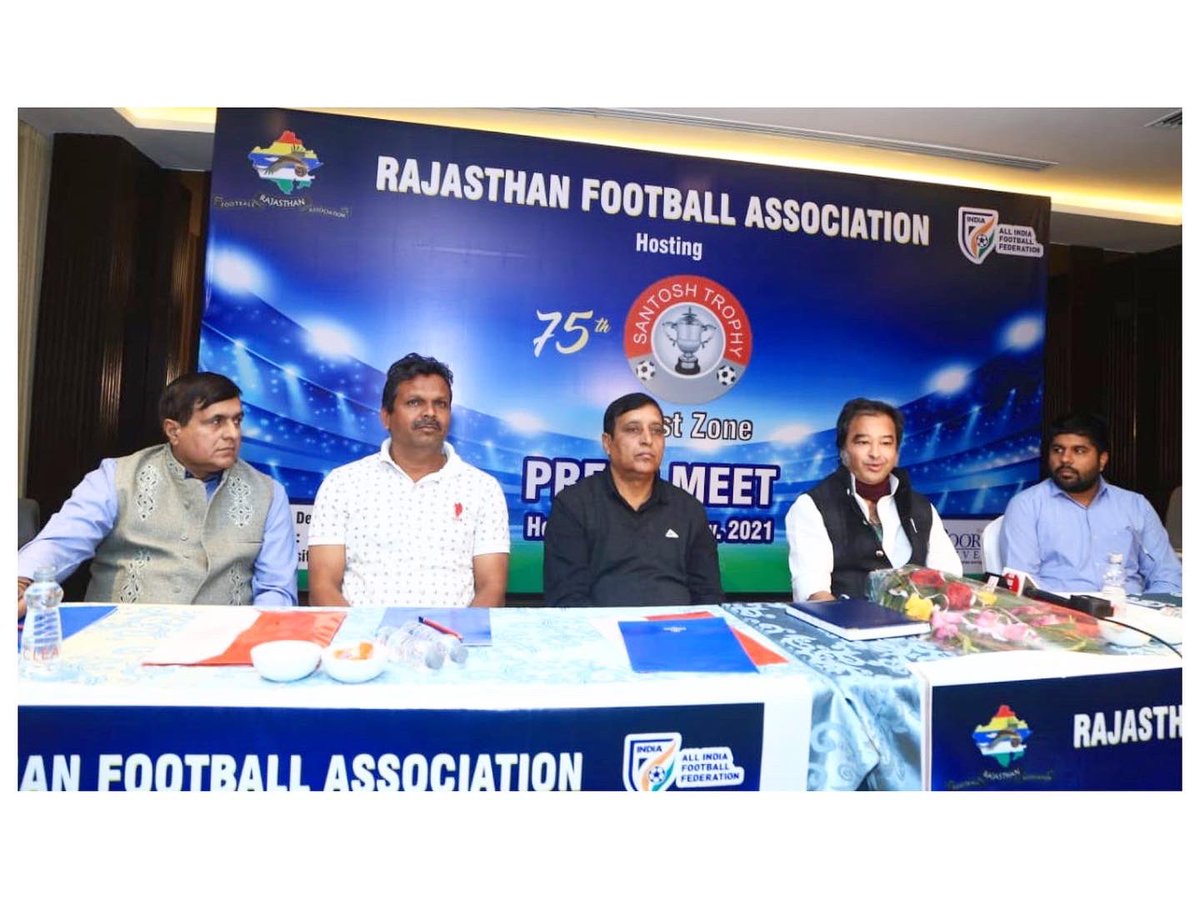 SpotlightPR_'s tweet photo. Rajasthan Football Association has bagged the opportunity to host the Senior Men's National Competition matches of the historical Santosh Trophy. These matches will be played from December 1st to 5th in Jaipur
#Spotlightpr #santoshtrophy #Jaipur #rajasthanfootballassociaton https://t.co/mZxPdxrgC0