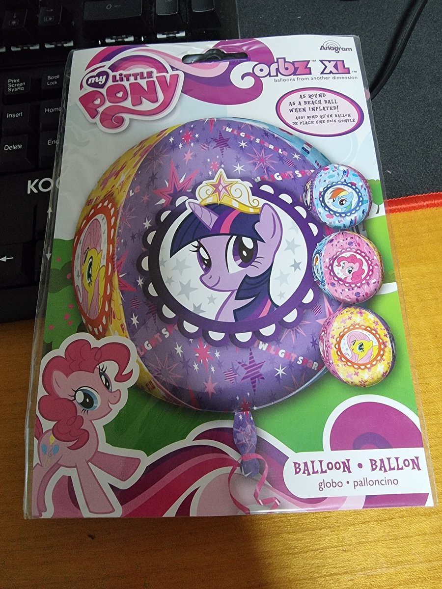 BalloonGuyKorea's tweet photo. #귀엽고 #예쁘고 #깜찍한 #마이리틀포니 #캐릭터풍선 을 소개합니다^^
My Little Pony Orbz Balloon Made by Anagram

#mylittlepony #anagramballoons #orbzballoon https://t.co/bzkUhObEIW