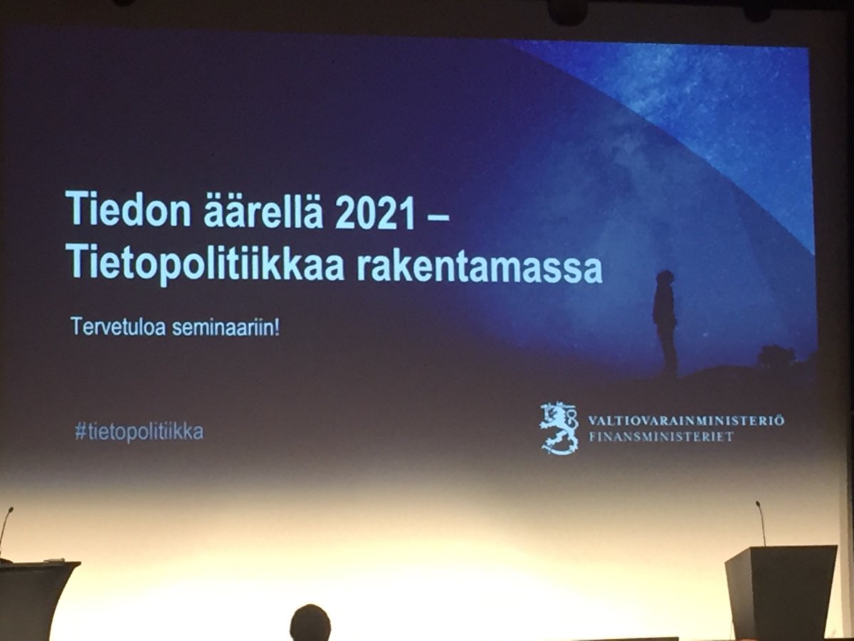 PWollsten's tweet photo. Olli-Pekka Rissanen: Hyvin menee, mutta vielä jää tekemistä tuleville vuosille. Myös #Espoo ollut mukana rakentamassa #tietopolitiikka https://t.co/cSWWEiF2OB