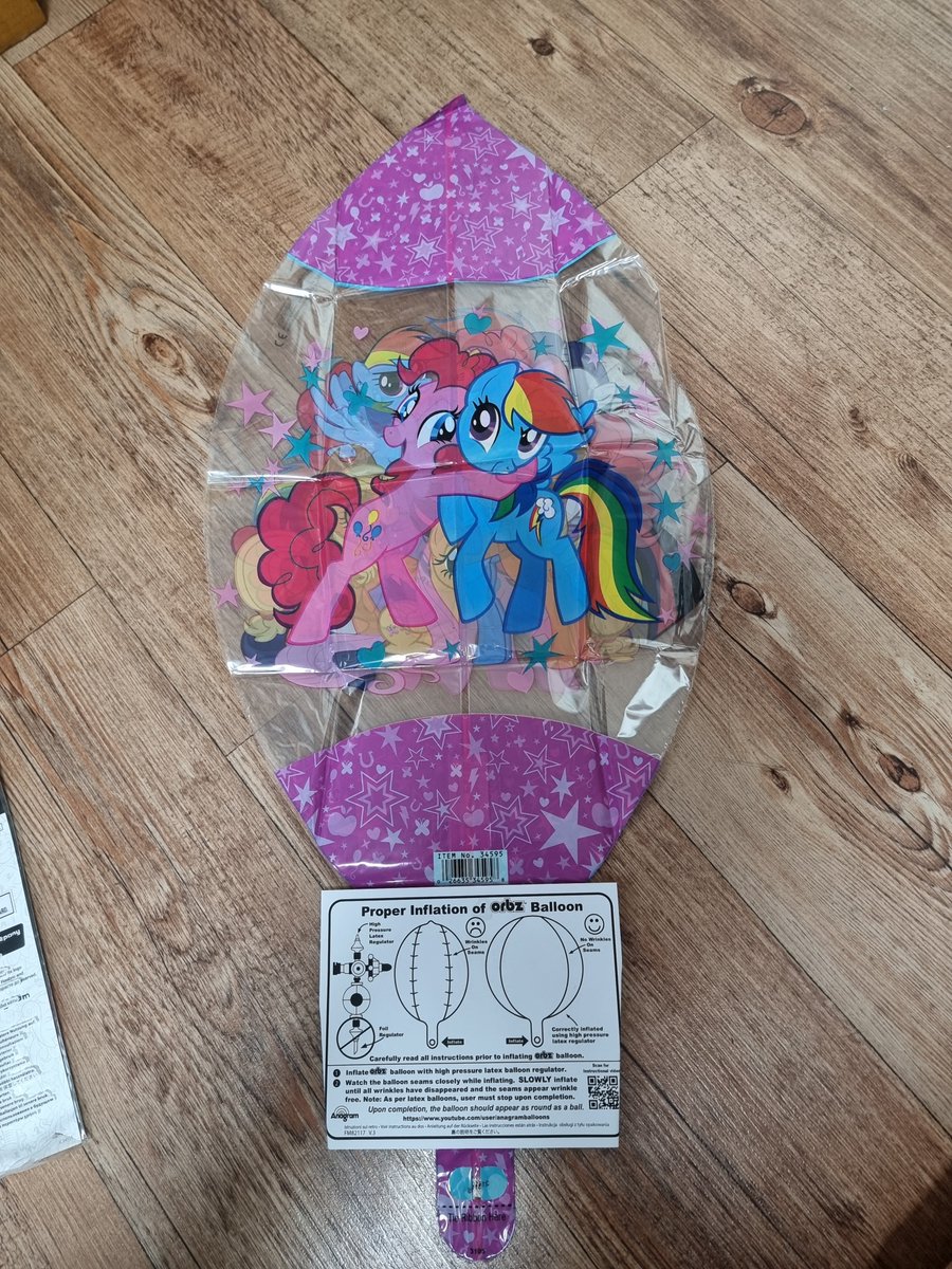 BalloonGuyKorea's tweet photo. #귀엽고 #예쁘고 #깜찍한 #마이리틀포니 #캐릭터풍선 을 소개합니다^^
My Little Pony Clear-Film Orbz Balloon Made by Anagram

#mylittlepony #anagramballoons #orbzballoon https://t.co/OJD8wjczNx