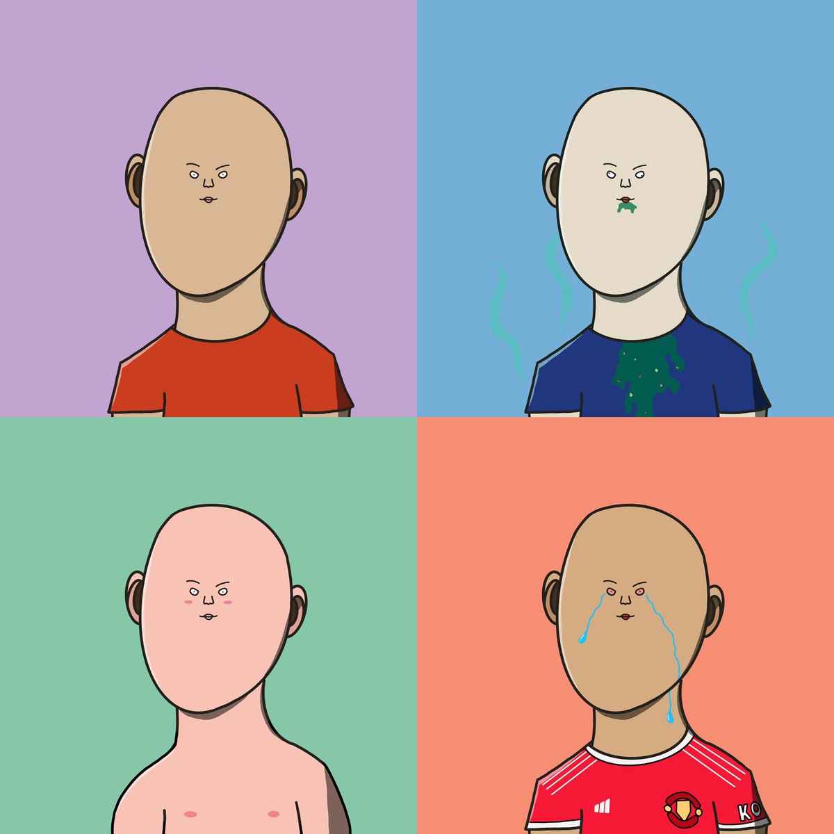 SmallFaceLad's tweet photo. GIVEAWAY‼️

We wanna start off by giving to the community!

Winner gets to pick 1 Small Face Lad

To enter;

-RT and Fav
-Follow @SmallFaceLad 
- Tag as much friends as you want! 

Winner will be announced this Thursday 25/11 7pm together with the drop!

@Pentasian https://t.co/7eNVqrHKhC