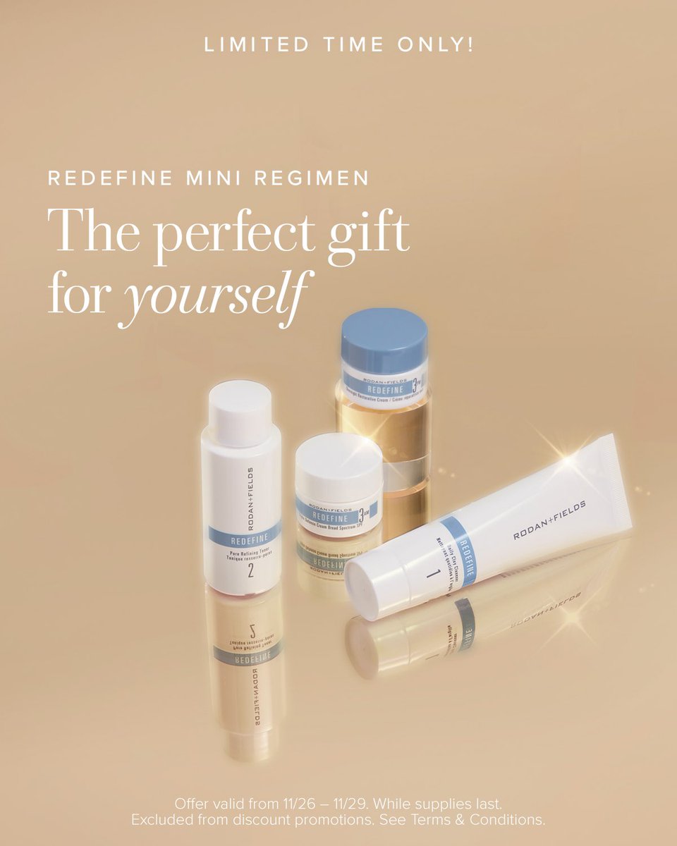 JenGallman's tweet photo. 11/26-11/29 mini regimens are back! Plus 20% off SITEWIDE! https://t.co/2jSiMjxmvr https://t.co/2ZGl6sCurz