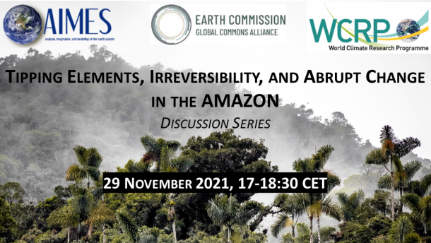 WMO's tweet photo. Parts of the #Amazon rainforest are transitioning from a major carbon sink to net CO2 emitter because of deforestation, fire and #climatechange 
Is the Amazon a potential "tipping point" in the climate system?
Join @WCRP_climate on 29 Nov 
https://t.co/TlLPXgJXDf
#ClimateAction https://t.co/H3NaUD3UCB