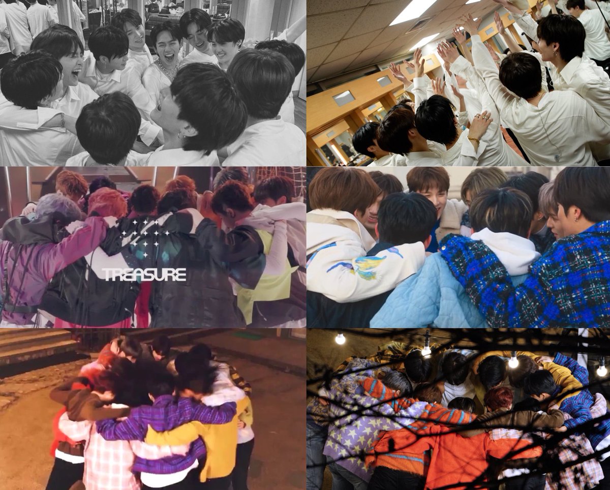 junkyufeels's tweet photo. treasure group hug picture will always be my favourite genre 💙 

@treasuremembers https://t.co/3abxF9NyNA