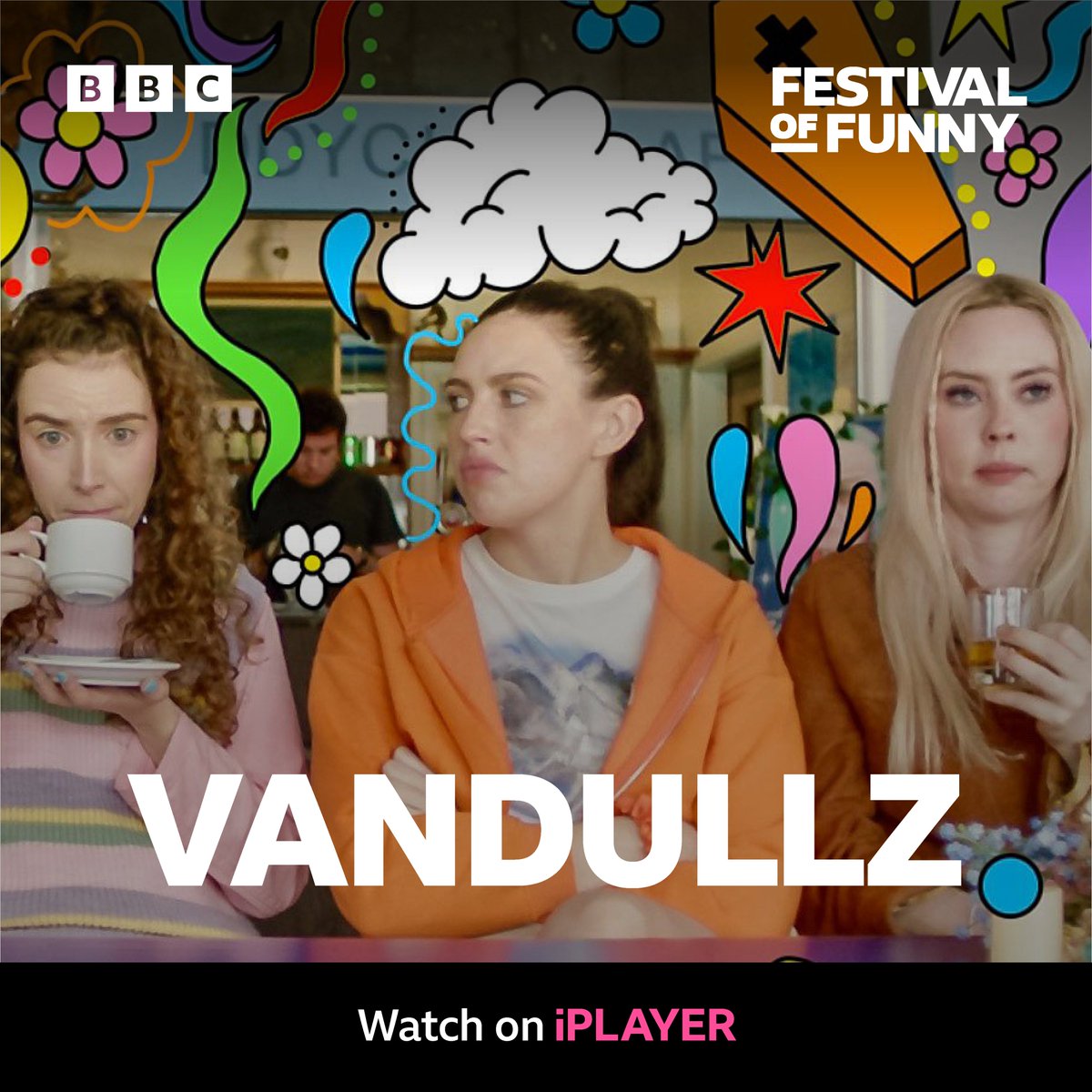 Written by @LeilaDoesTweets and <a href="/SionEds/">蹴球男子.21</a>.

New short-form comedy series: Vandullz

📺 Concludes Tuesday from 11.05pm on BBC One Wales
▶ Watch the full series on BBC iPlayer
😂 Part of the Festival of Funny season