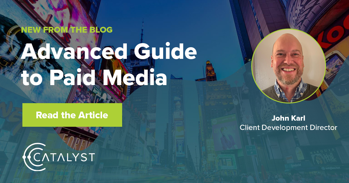 How do brands navigate the ever-evolving and increasingly complicated world of paid media? Head to the site for our latest #paidmedia guide courtesy of Catalyst’s John Karl. bit.ly/3r2fzLD