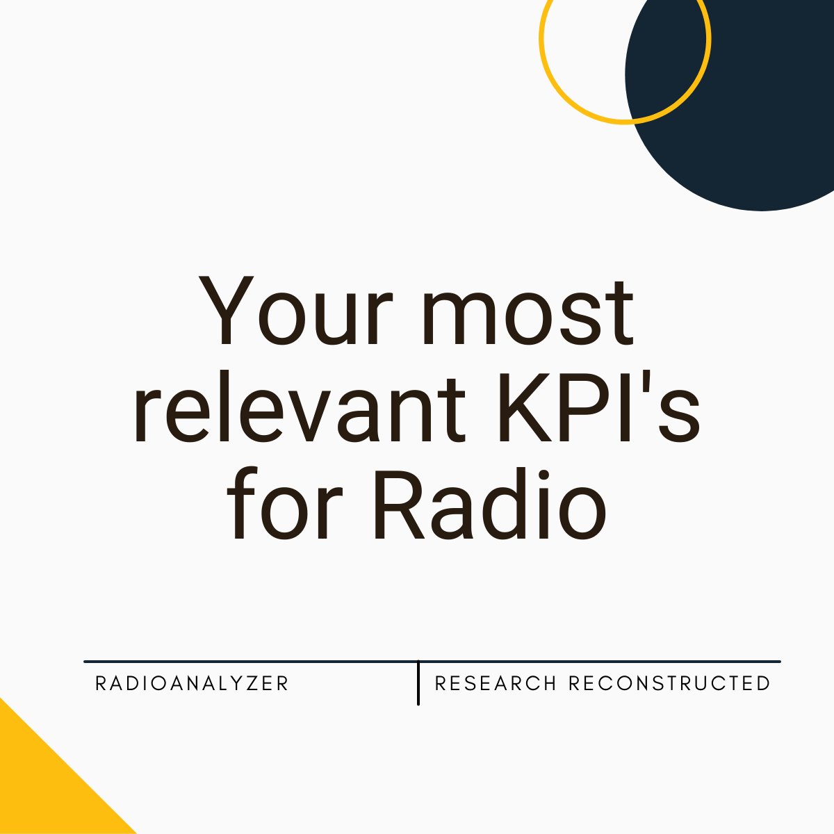 RadioAnalyzer's tweet image. Get your most important KPI's for your station by only one click.

The Radio Dashboard gives you an on-point and relevant overview of your key metrics. Sounds cool, right? 

Get your demo now! 
radioanalyzer.com/book-online-de…

#demo #researchreconstructed #radiobroadcasting