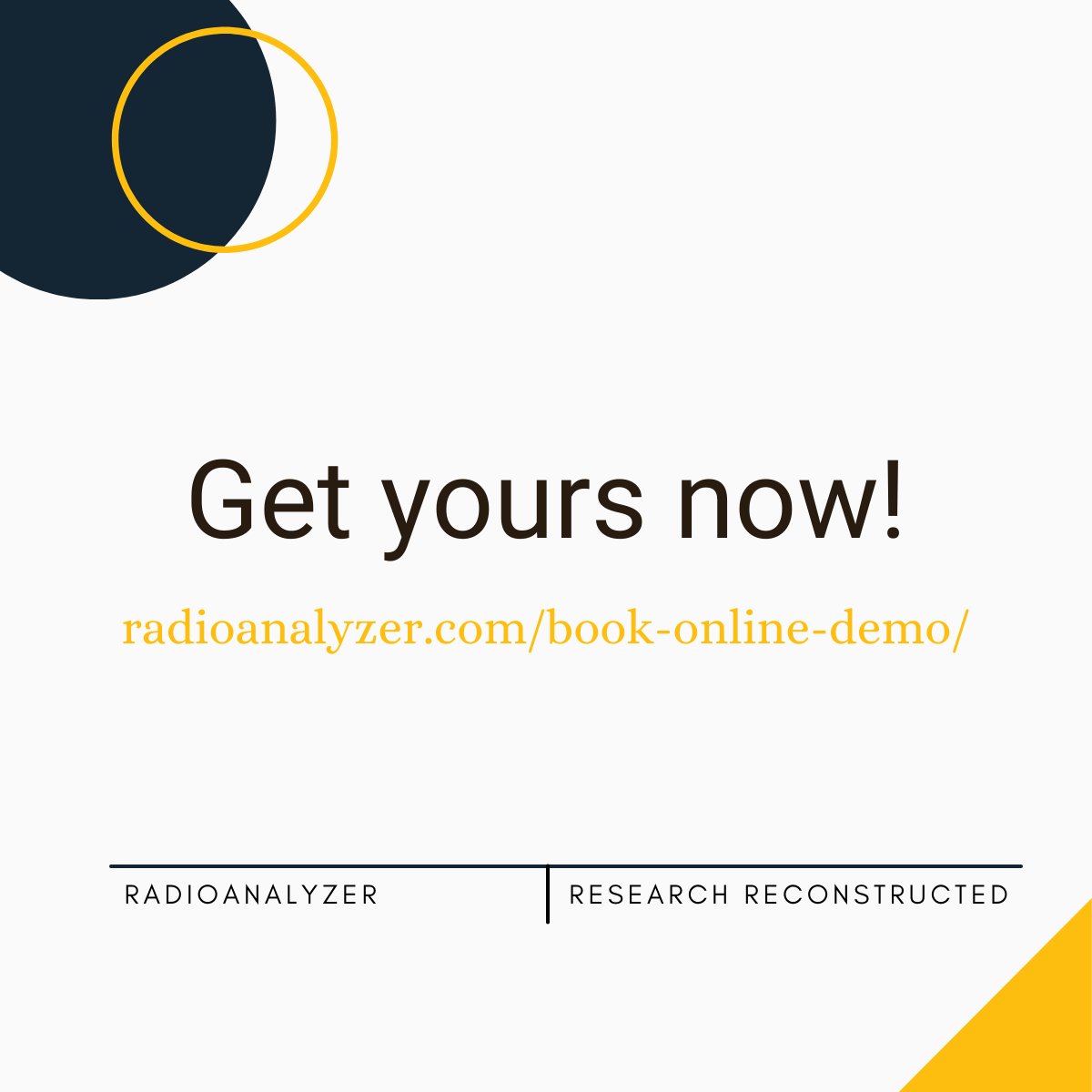 RadioAnalyzer's tweet image. Get your most important KPI's for your station by only one click.

The Radio Dashboard gives you an on-point and relevant overview of your key metrics. Sounds cool, right? 

Get your demo now! 
radioanalyzer.com/book-online-de…

#demo #researchreconstructed #radiobroadcasting