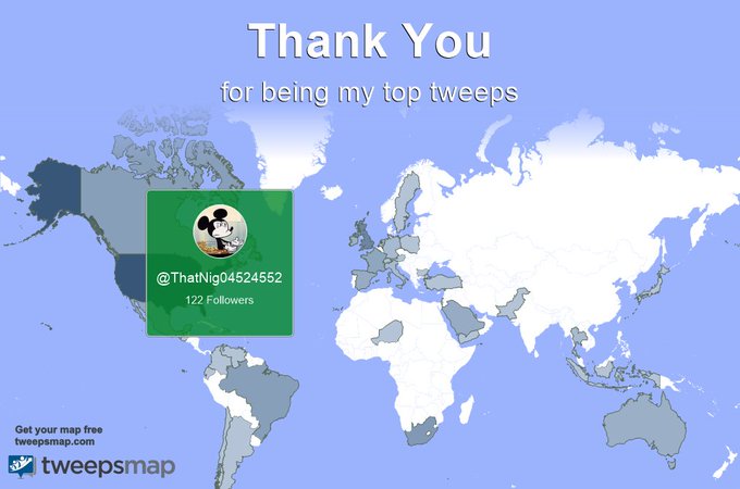 Special thanks to my top new tweeps this week @ThatNig04524552 https://t.co/iNUFuXhcGn