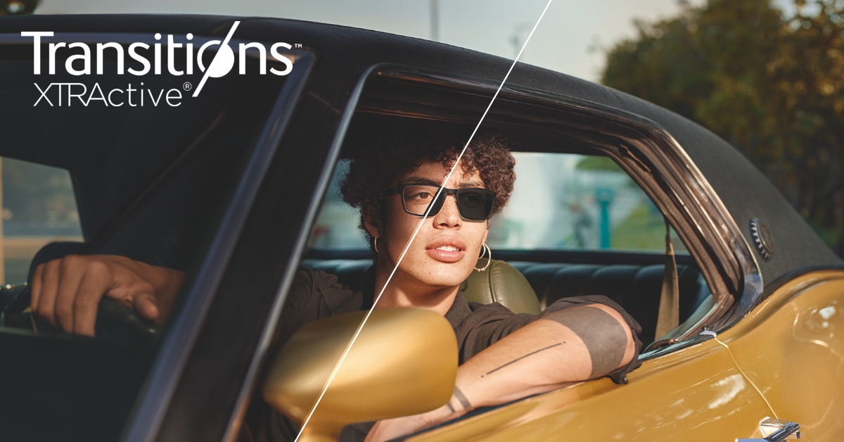 alexgageoptom's tweet image. Transitions XTRActive lenses react to both UV light and bright natural light. 

This feature allows them to activate when behind the windscreen of a car and makes XTRActive lenses a great option for people who spend a lot of time driving.

#lightundercontrol #transitions
